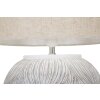 Stolná lampa Mauro Ferretti Atene E27 Ø 38x59 cm biela umytá hnedá