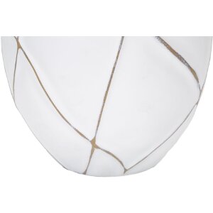 Mauro Ferretti stolová lampa línie E27 Ø 35x60 cm biela umytá