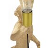 Stolná lampa Mauro Ferretti opica E27 Ø 26x34x55 cm zlatá