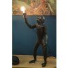 Stolná lampa Mauro Ferretti opica E27 Ø 26x34x55 cm čierna