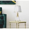 Stolná lampa Mauro Ferretti Triply E27 Ø 28x57 cm zlatá biela