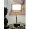 Mauro Ferretti stolová lampa úrovne E27 Ø 25x48 cm čierna zlatá