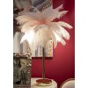 Mauro Ferretti stolová lampa palma 2 svetlá E14 Ø 40x55 cm ružovo zlatá