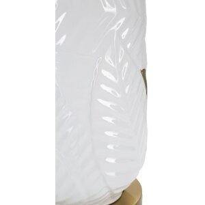 Mauro Ferretti stolná lampa keramická E27 Ø 40x70 cm zlatá biela