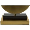 Stolná lampa Mauro Ferretti Coin E270 Ø 30x53 cm zlatá biela