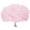 Stolná lampa Mauro Ferretti slim E27 Ø 40x63 cm ružovo zlatá