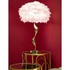 Stolná lampa Mauro Ferretti slim E27 Ø 40x63 cm ružovo zlatá
