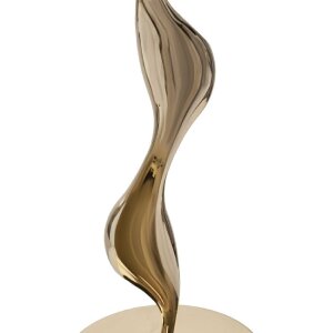 Stolná lampa Mauro Ferretti slim E27 Ø 40x63 cm biela zlatá