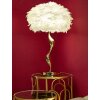Stolná lampa Mauro Ferretti slim E27 Ø 40x63 cm biela zlatá