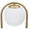 Stolná lampa Mauro Ferretti Glamy Arc E14 Ø 21x47 cm zlatá biela