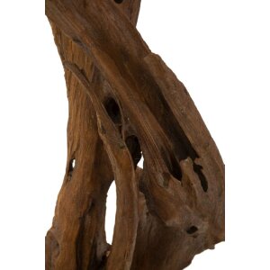 Stolná lampa Mauro Ferretti Tavolo E27 Ø 35x80 cm hnedá