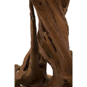 Stolná lampa Mauro Ferretti Tavolo E27 Ø 35x80 cm hnedá