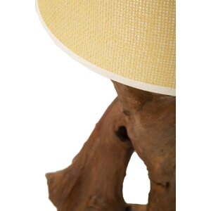 Stolná lampa Mauro Ferretti Tavolo E27 Ø 35x80 cm hnedá