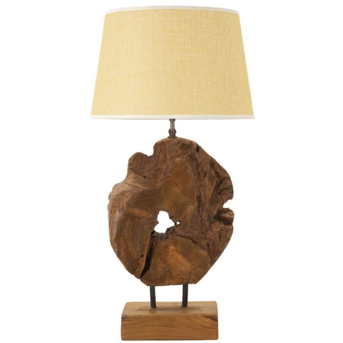 Stolná lampa Mauro Ferretti Kepala E27 Ø 35x69 cm hnedá