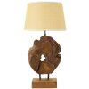 Stolná lampa Mauro Ferretti Kepala E27 Ø 35x69 cm hnedá