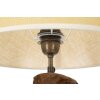 Stolná lampa Mauro Ferretti Kepala E27 Ø 35x69 cm hnedá