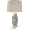 Stolná lampa Mauro Ferretti Eklipsen E27 Ø 38x64 cm zlatá biela