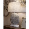 Stolná lampa Mauro Ferretti Eklipsen E27 Ø 38x64 cm zlatá biela