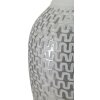 Stolná lampa Mauro Ferretti vlna E27 Ø 35x65 cm strieborná biela