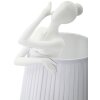 Stolná lampa Mauro Ferretti Ballet E14 Ø 29x25x62,5 cm biela