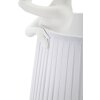 Stolná lampa Mauro Ferretti Ballet E14 Ø 29x25x62,5 cm biela