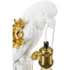 Mauro Ferretti stolová lampa papagáj E27 20x20x50,5 cm biele zlato