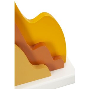 Mauro Ferretti stolná lampa Color E27 30x57 cm žltá