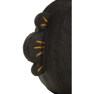 Mauro Ferretti Stolná lampa Tribal E27 27,5x39,5 cm hnedá zlatá