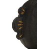 Mauro Ferretti Stolná lampa Tribal E27 27,5x39,5 cm hnedá zlatá