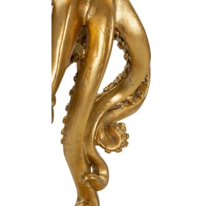 Mauro Ferretti stolná lampa Oktopus E27 Ø 30,5x64,5 cm zlatá biela