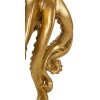 Mauro Ferretti stolná lampa Oktopus E27 Ø 30,5x64,5 cm zlatá biela