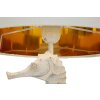Mauro Ferretti stolná lampa morský koník E27 Ø 30,5x66,5 cm biela/modrá