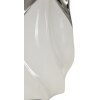Mauro Ferretti stolná lampa Shiney E27 30x51 cm biela strieborná