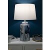 Mauro Ferretti stolná lampa Keramická Elegancia Ø 40x64 cm modrá