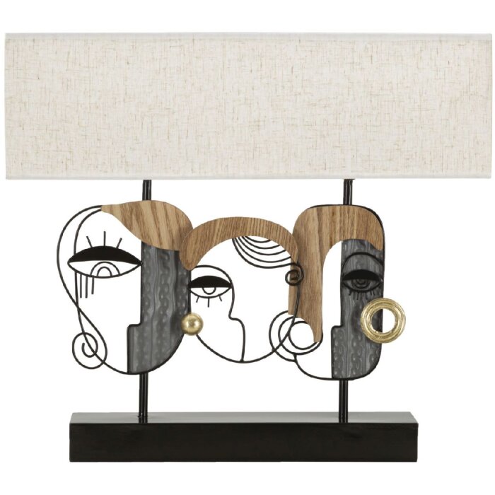 Mauro Ferretti stolná lampa Pikassy Plus E27 50x17,8x45 cm viacfarebná