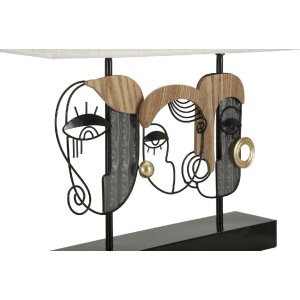 Mauro Ferretti stolná lampa Pikassy Plus E27 50x17,8x45 cm viacfarebná