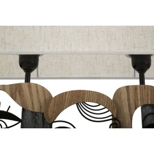 Mauro Ferretti stolná lampa Pikassy Plus E27 50x17,8x45 cm viacfarebná