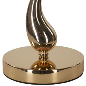 Mauro Ferretti stolná lampa Cart E27 25x47 cm ružové zlato