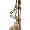 Mauro Ferretti stolná lampa Tarty E27 25x54 cm biela zlatá