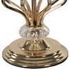Mauro Ferretti stolná lampa Tarty E27 25x54 cm biela zlatá