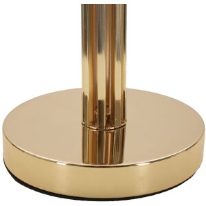 Mauro Ferretti stolná lampa Slimmy E27 28x53 cm biela zlatá