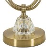 Mauro Ferretti Stolná lampa Versailles Zlatá Biela Ø 36x60cm