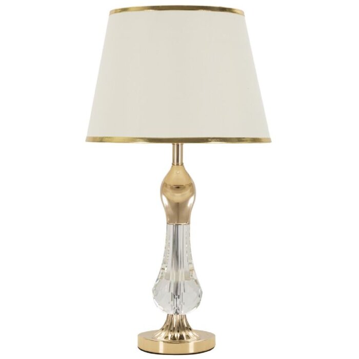 Stolná lampa Bratislava E27 Ø 33x59 cm zlát