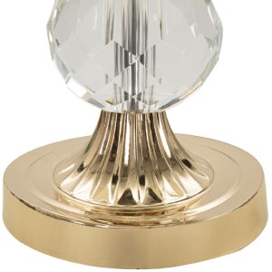 Stolná lampa Bratislava E27 Ø 33x59 cm zlát