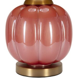 Mauro Ferretti stolná lampa Helene Ball E27 32,5x50 cm červená modrá