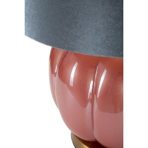 Mauro Ferretti stolná lampa Helene Ball E27 32,5x50 cm červená modrá