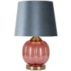 Mauro Ferretti stolná lampa Helene Ball E27 32,5x50 cm červená modrá