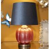 Mauro Ferretti stolná lampa Helene Ball E27 32,5x50 cm červená modrá