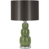 Stolná lampa Eva Drei E27 Ø 32,5x55 cm zelená čierna