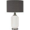 Ferretti Stolná lampa Veselosť biela šedá 37,5x65 cm